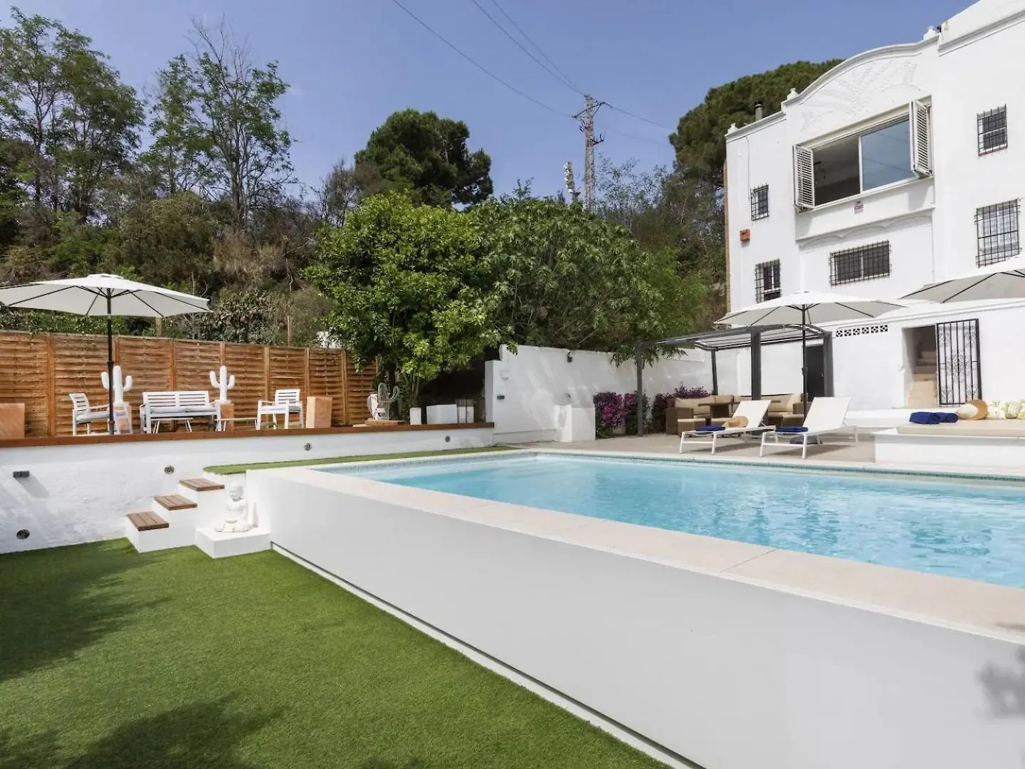 Casa Canyet Con Piscina A Un Paso De Barcelona Y La Playa Μπαδαλόνα Σπίτι διακοπών